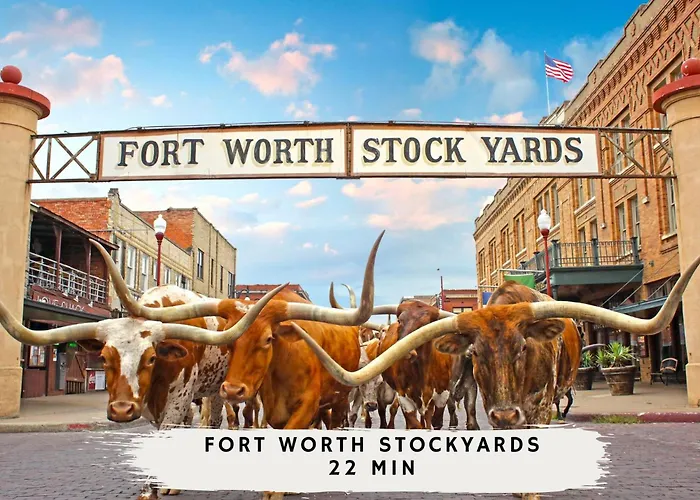 Modern Nrh Retreat Pool Bbq & Sleeps 10 Ferienhaus Fort Worth